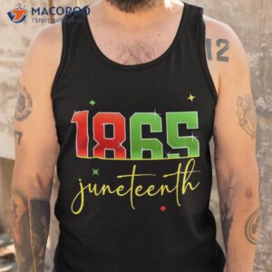 juneteenth 1865 black freedom history month african american shirt tank top