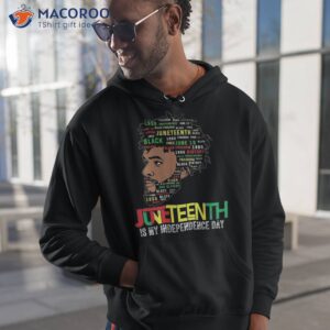 juneteenth celebrating black freedom 1865 african american shirt hoodie 1