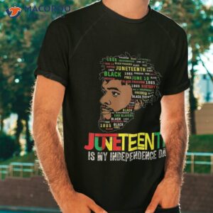 juneteenth celebrating black freedom 1865 african american shirt tshirt