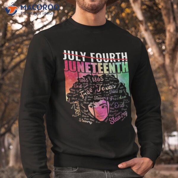 Juneteenth Tshirt Shirts African American Shirt