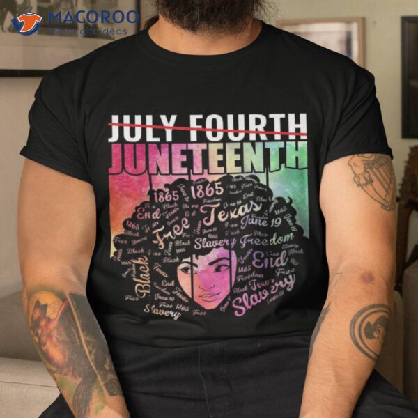 Juneteenth Tshirt Shirts African American Shirt