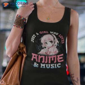 just a girl who loves anime amp music lover kawaii otaku shirt tank top 4