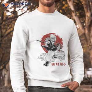 kanji rurouni kenshin samurai x anime art shirt sweatshirt