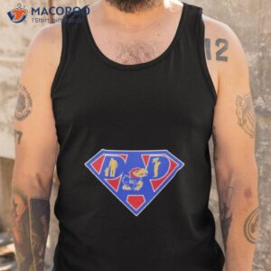 kansas jayhawks super dad shirt tank top