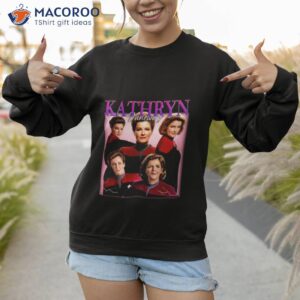 kathryn janeway 90s vintage shirt sweatshirt