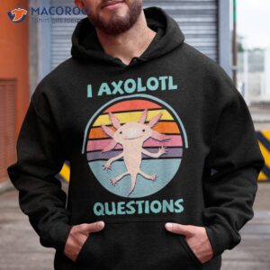 kawaii i axolotl questions anime salamander baby shirt hoodie