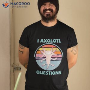 Kawaii I Axolotl Questions Anime Salamander Baby Shirt