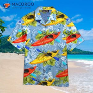 Kayak Tropical Hawaiian Shirts