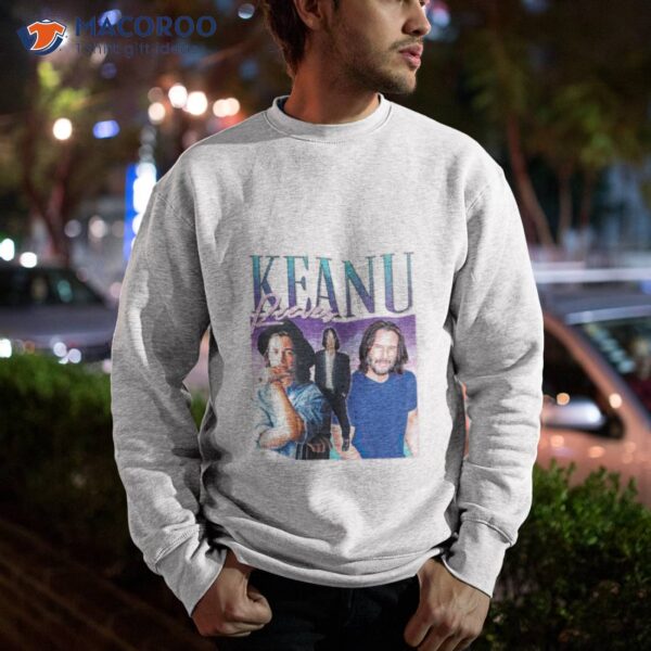 Keanu Reeves Young Photo Shirt