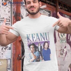 keanu reeves young photo shirt tshirt 1