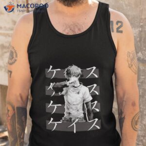 keisuke togainu no chi anime graphic design shirt tank top