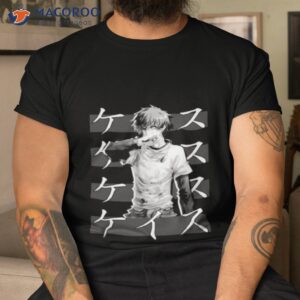 keisuke togainu no chi anime graphic design shirt tshirt