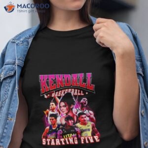 kendall jenners starting five t shirt tshirt