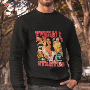 kendall starting 5 2023 lexcheeseburgers shirt sweatshirt