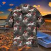 Kentucky Derby Horse Racing Gray Hawaiian Shirts