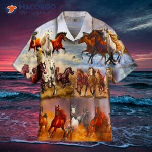 kentucky derby running horses race track hawaiian shirts 0