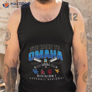 kentucky the road to omaha 2023 ncaa division i baseball regional shirt tank top