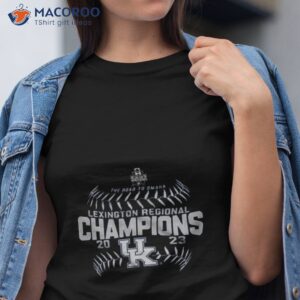 kentucky wildcats lexington regional champions 2023 shirt tshirt