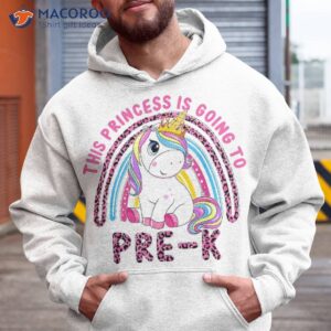 kids this little princess is going to pre k back school shirt hoodie