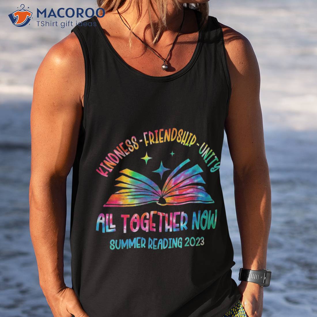 Kindness Friendship Unity All Together Now Summer Reading Shirt Tank Top