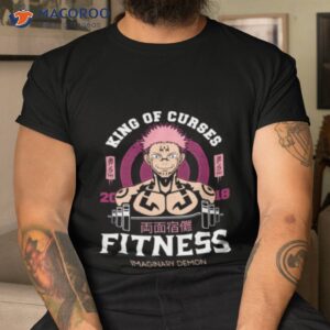 king of curses fitness jujutsu kaisen shirt tshirt