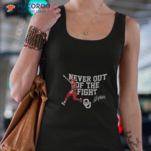 kinzie hansen never out of the fight signature shirt tank top 4