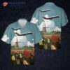 Klm Royal Dutch Airlines’ Douglas Dc-9-32 Hawaiian Shirt