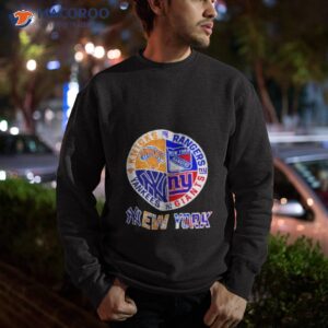 knicks rangers yankees and giants new york sport teams shirt sweatshirt