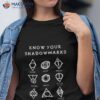 Know Your Shadowmarks The Elder Scrolls Shirt