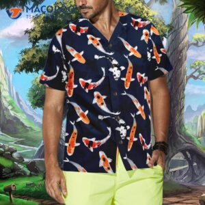 koi fish pattern version 3 hawaiian shirt 3