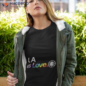 la clippers is love city pride team logo shirt tshirt 4