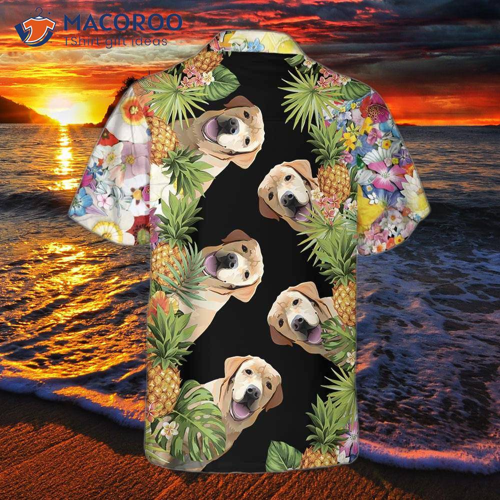 Labrador Retriever Aloha Hawaiian Shirt Labrador Retriever Aloha Hawaiian Shirt