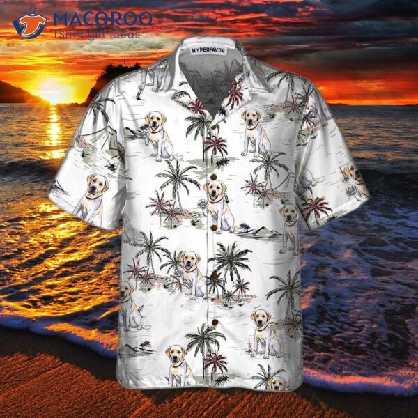 Labrador Retriever Tropical Pattern Dog Hawaiian Shirt, Shirt For And , Best Gift Lover