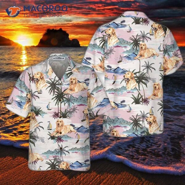 Labrador Retriever Tropical Summer Hawaiian Shirt, Funny Gift For Lover