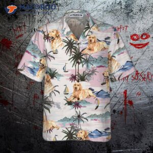 labrador retriever tropical summer hawaiian shirt funny gift for lover 2