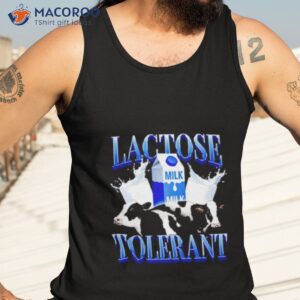 lactose intolerant milk shirt tank top 3