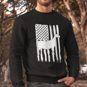 lamancha goat american flag usa patriot dad shirt sweatshirt