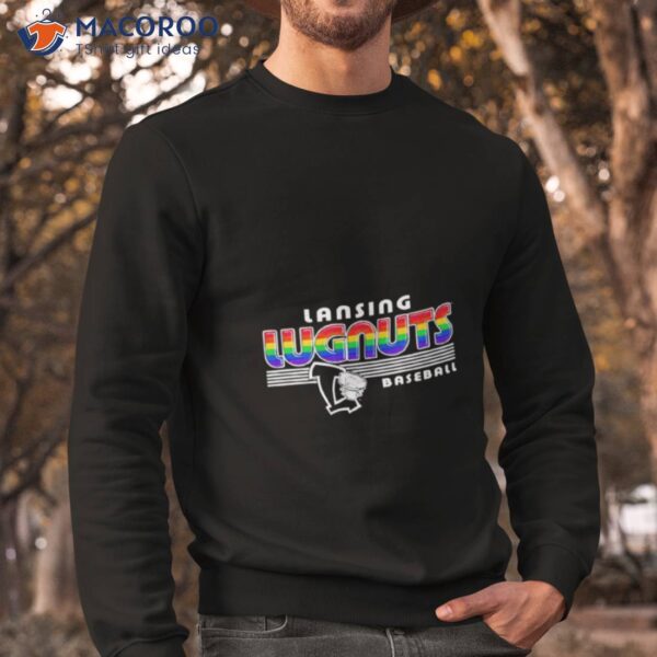 Lansing Lugnuts Baseball Pride Lgbshirt