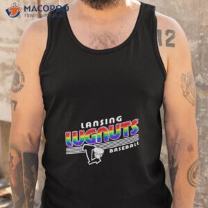 lansing lugnuts baseball pride lgbt shirt tank top