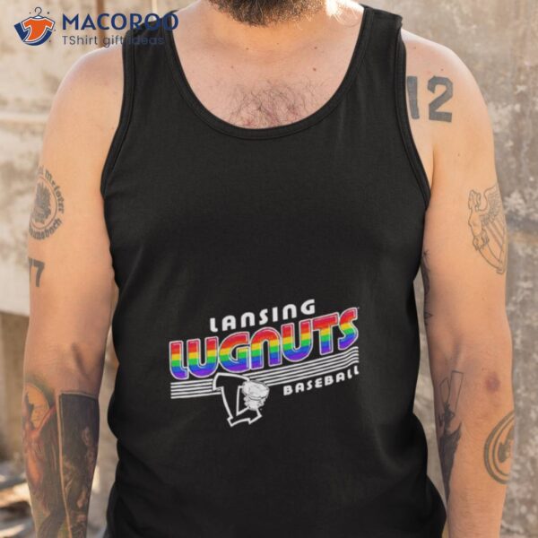 Lansing Lugnuts Baseball Pride Lgbshirt