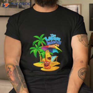 larva island cartoon logo shirt tshirt