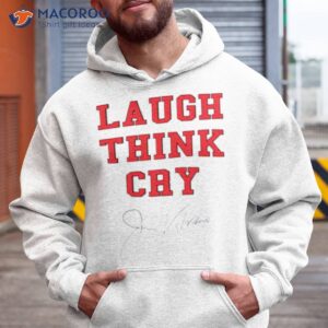 laugh think cry jim valvano shirt hoodie