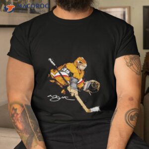 laurent brossoit vegas hockey signature illustration shirt tshirt