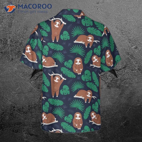Lazy Sloth ‘s Hawaiian Shirt
