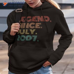 legend since july 2007 birth of birthday idea vintage shirt hoodie 3