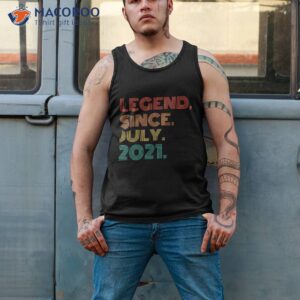 legend since july 2021 vintage idea birth of birthday shirt tank top 2