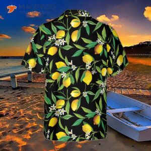 lemon in a black hawaiian shirt 1