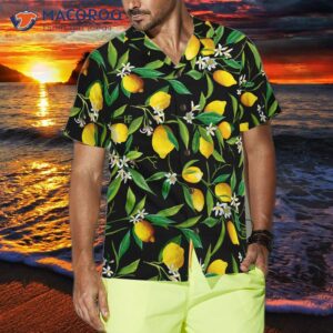 lemon in a black hawaiian shirt 4