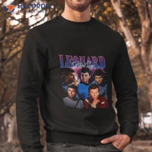 leonard bones mcoy shirt sweatshirt