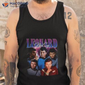 leonard bones mcoy shirt tank top
